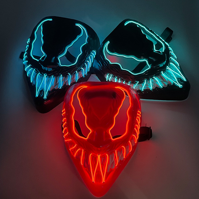 Led Purge Mask Halloween - New Arrival Halloween Mask Horror Venom