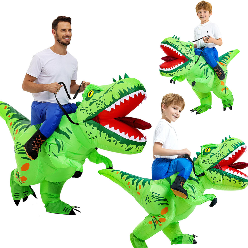 Children/Adults Dinosaur Infla - đánh giá và giá Inflatable Dinosaur Costume Adult