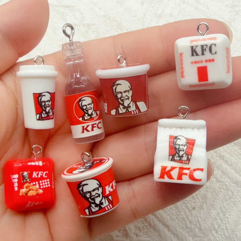 10pcs cartoon resin food bag k - đánh giá và giá Novelty Gifts