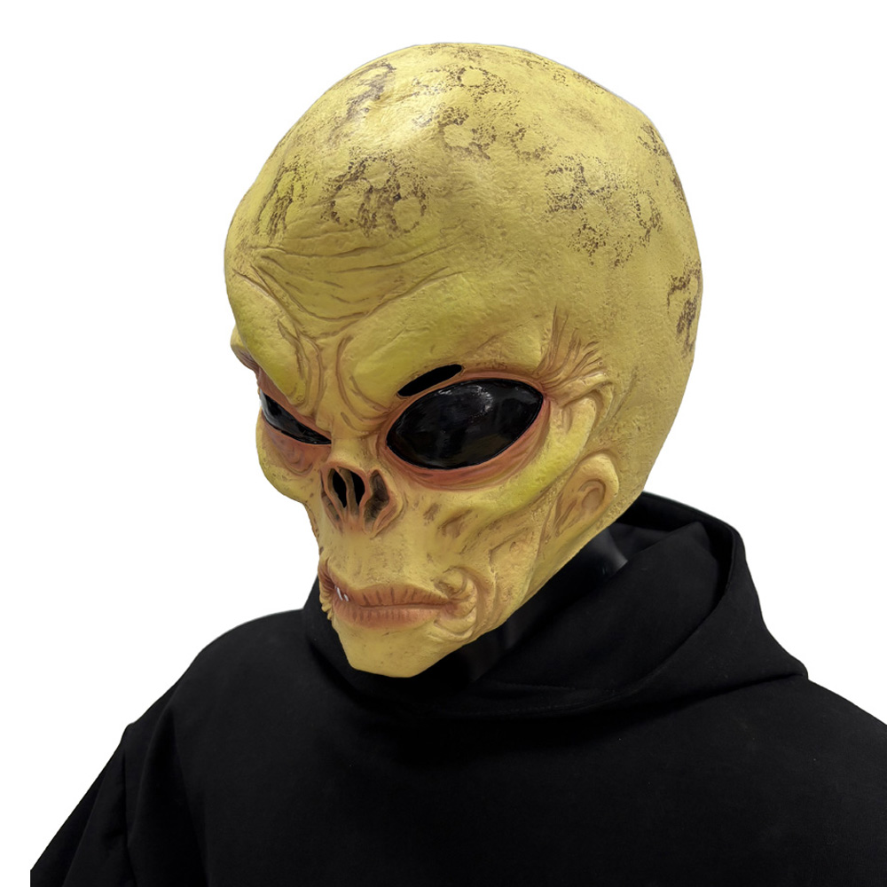 Realistic UFO Alien Skull Mask - đánh giá và giá Latex Alien Mask Realistic