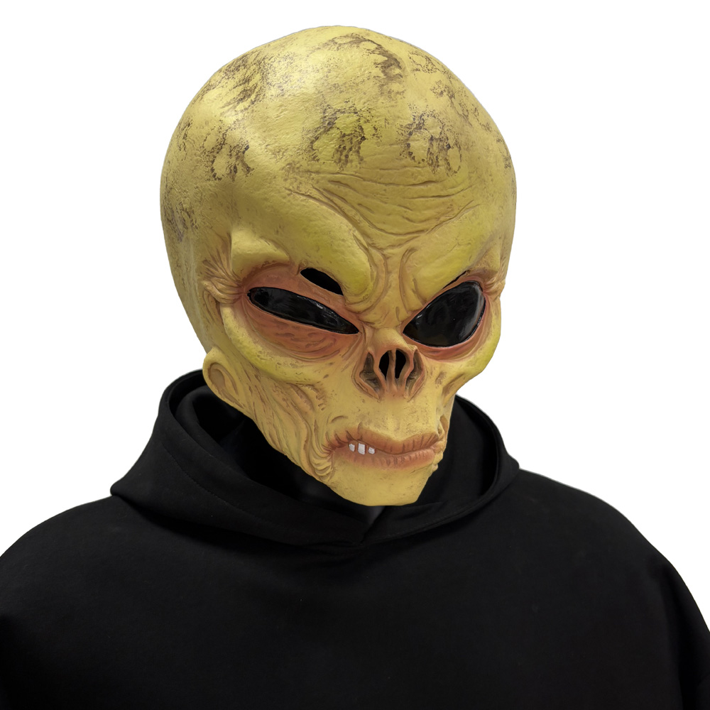 Realistic UFO Alien Skull Mask - đánh giá và giá Latex Alien Mask Realistic