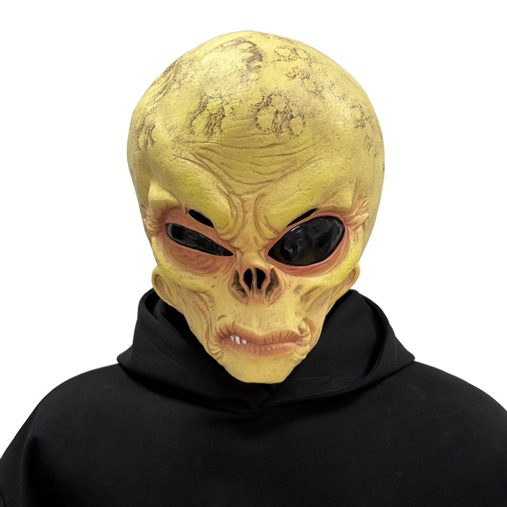 Realistic UFO Alien Skull Mask - đánh giá và giá Latex Alien Mask Realistic