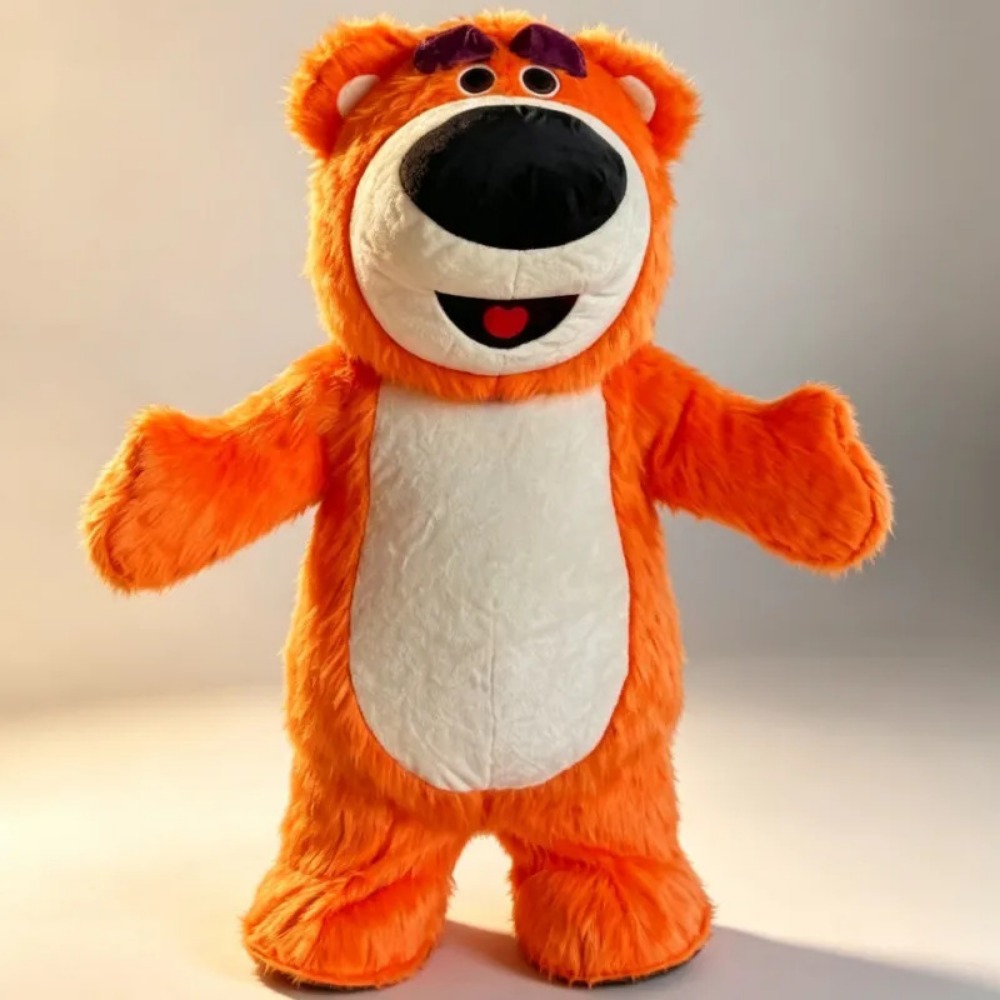 Inflatable Orange Bear Mascot  - đánh giá và giá Costumes