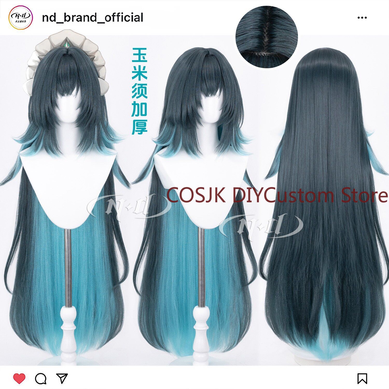 110cm Anime Danica Genshin Imp - đánh giá và giá Anime Cosplay Wig Heat Resistant
