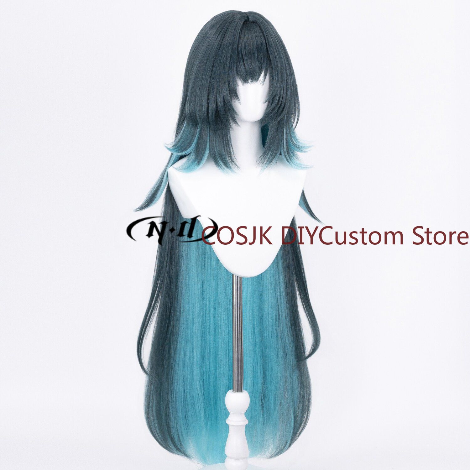 110cm Anime Danica Genshin Imp - đánh giá và giá Anime Cosplay Wig Heat Resistant