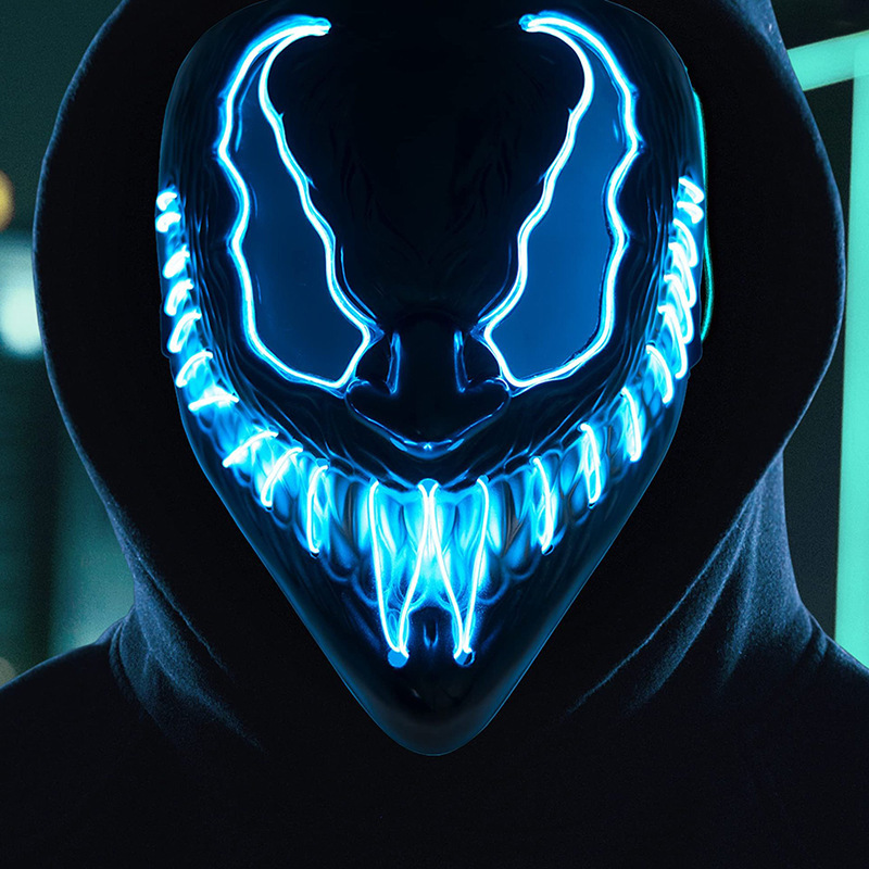 New Arrival Halloween Mask Hor - đánh giá và giá Led Purge Mask Halloween