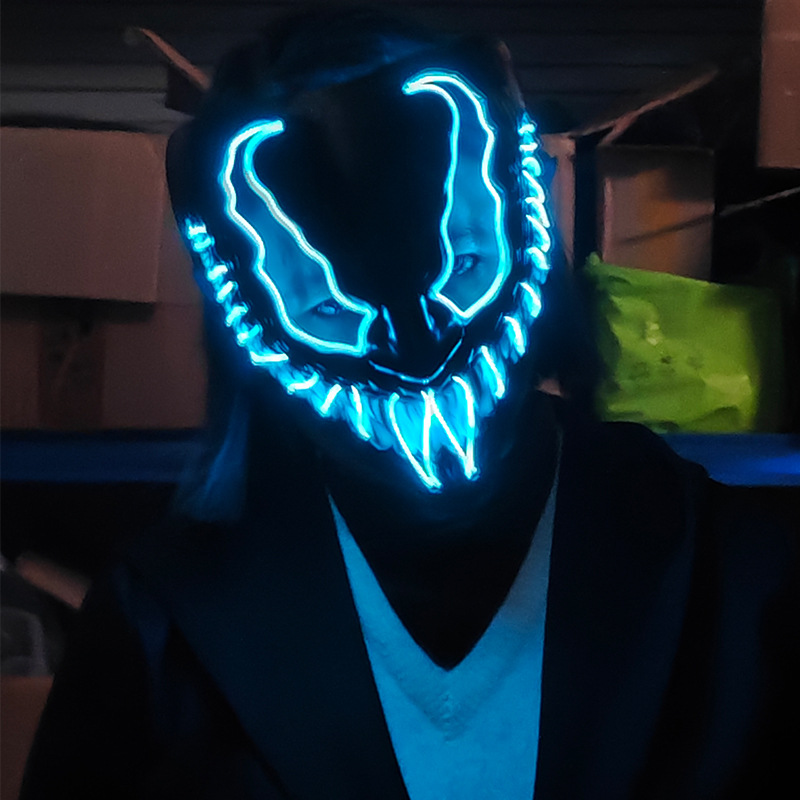 New Arrival Halloween Mask Hor - đánh giá và giá Led Purge Mask Halloween