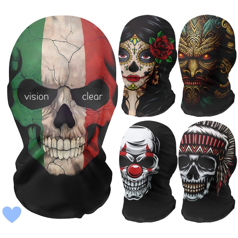Skeleton Full Face Fashion Hea - đánh giá và giá Led Purge Mask Halloween
