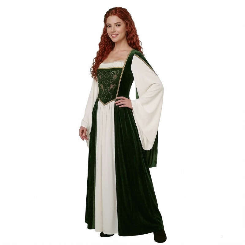 New Medieval Cosplay Costume R - đánh giá và giá Medieval Renaissance Dress Women