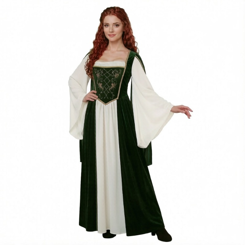 New Medieval Cosplay Costume R - đánh giá và giá Medieval Renaissance Dress Women