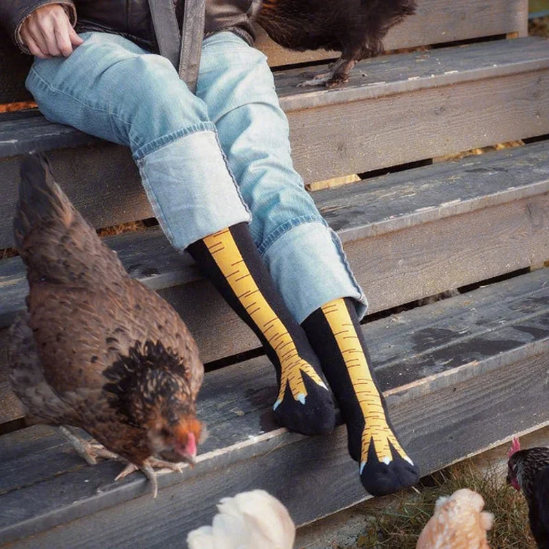 Men Funny 3D Chicken Socks Pri - đánh giá và giá Funny Chicken Leg Socks
