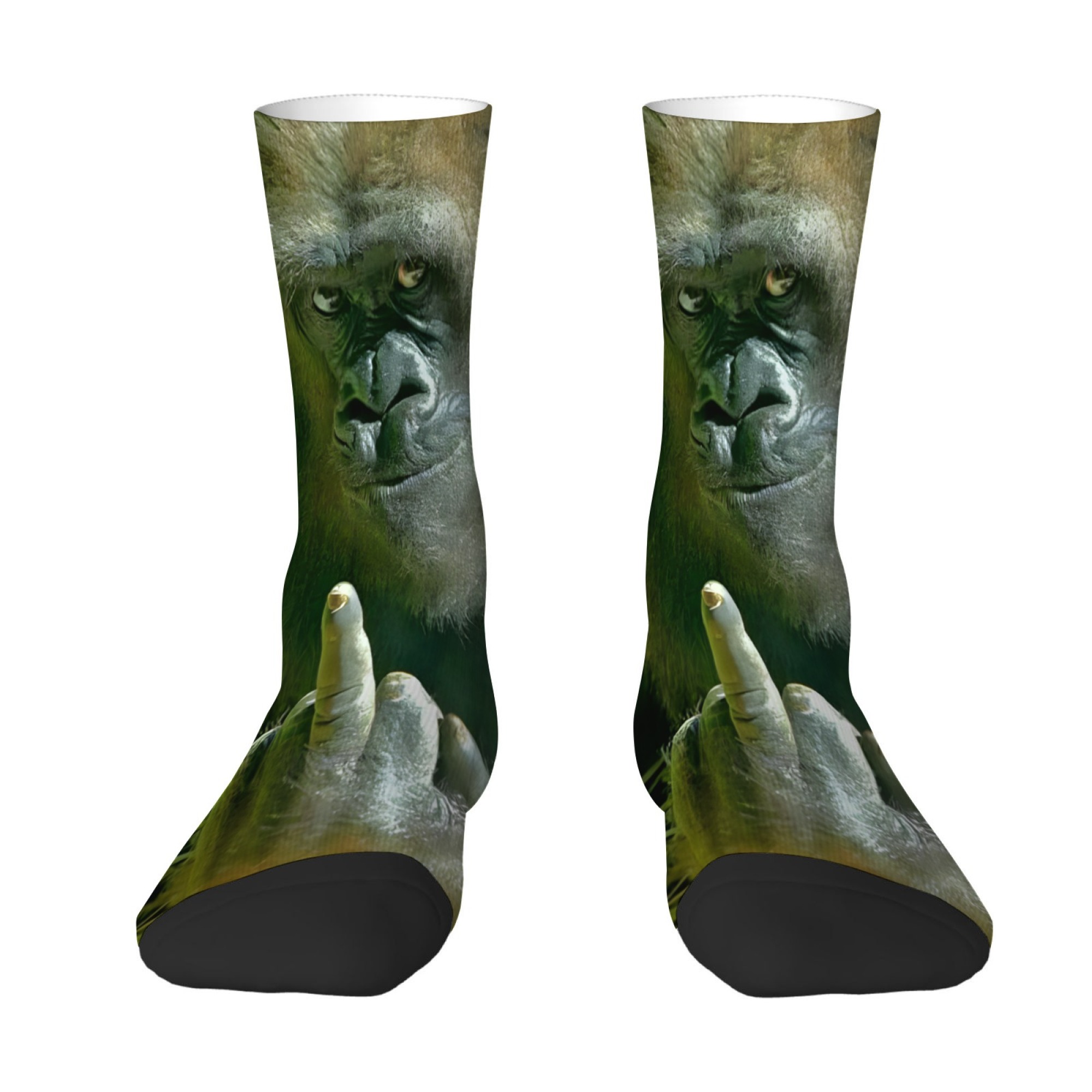 Funny and Quirky Gorilla Middl - đánh giá và giá Funny Chicken Leg Socks