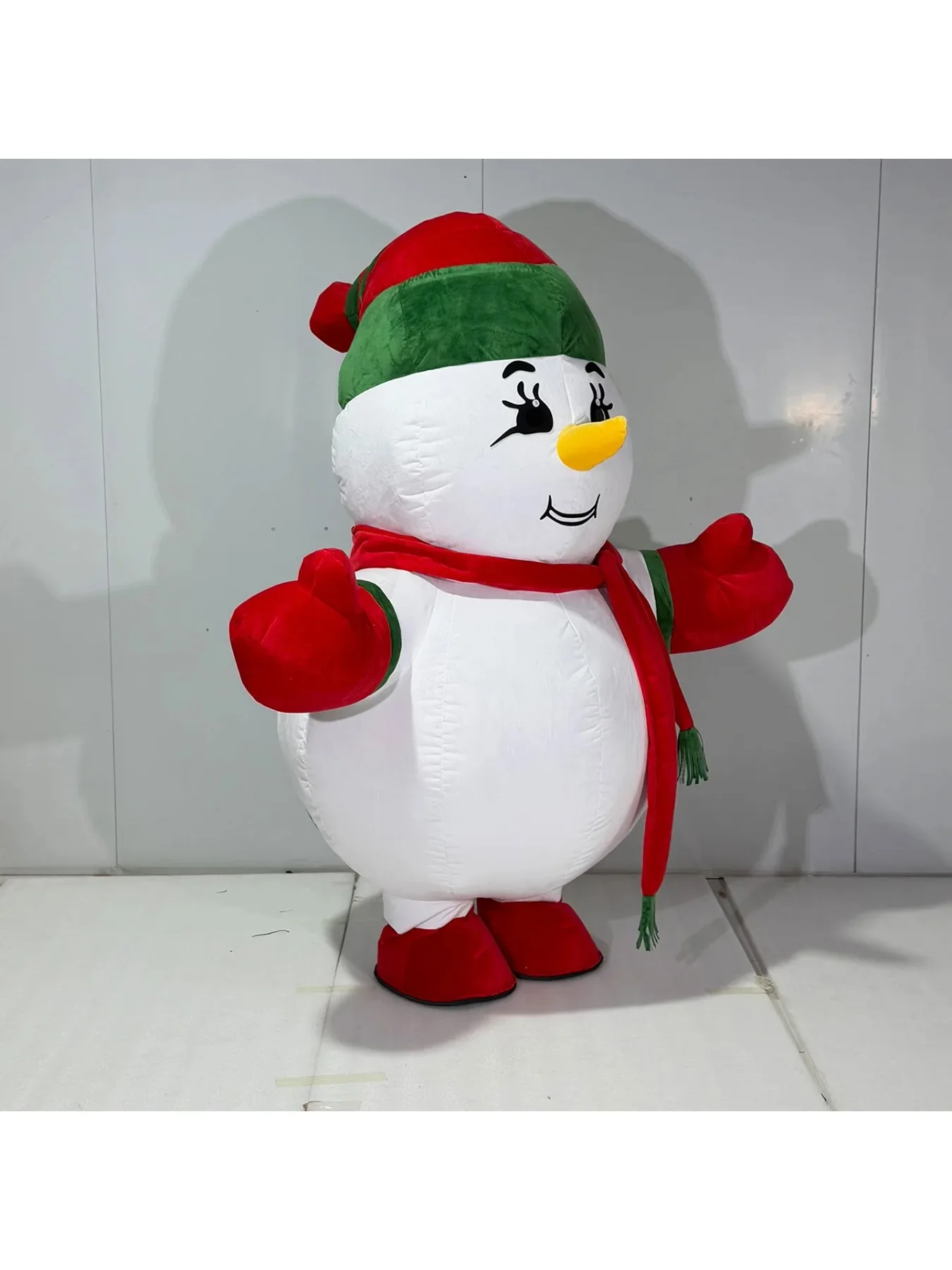 Inflatable Snowman Mascot Cost - đánh giá và giá Costumes