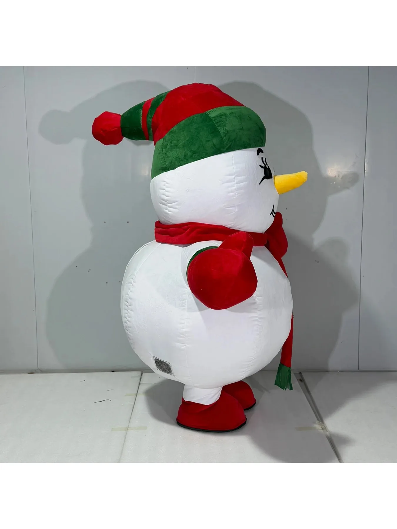 Inflatable Snowman Mascot Cost - đánh giá và giá Costumes