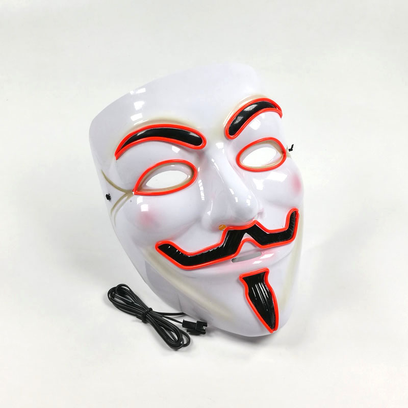 Vendetta LED Mask Movie Theme  - đánh giá và giá Led Purge Mask Halloween