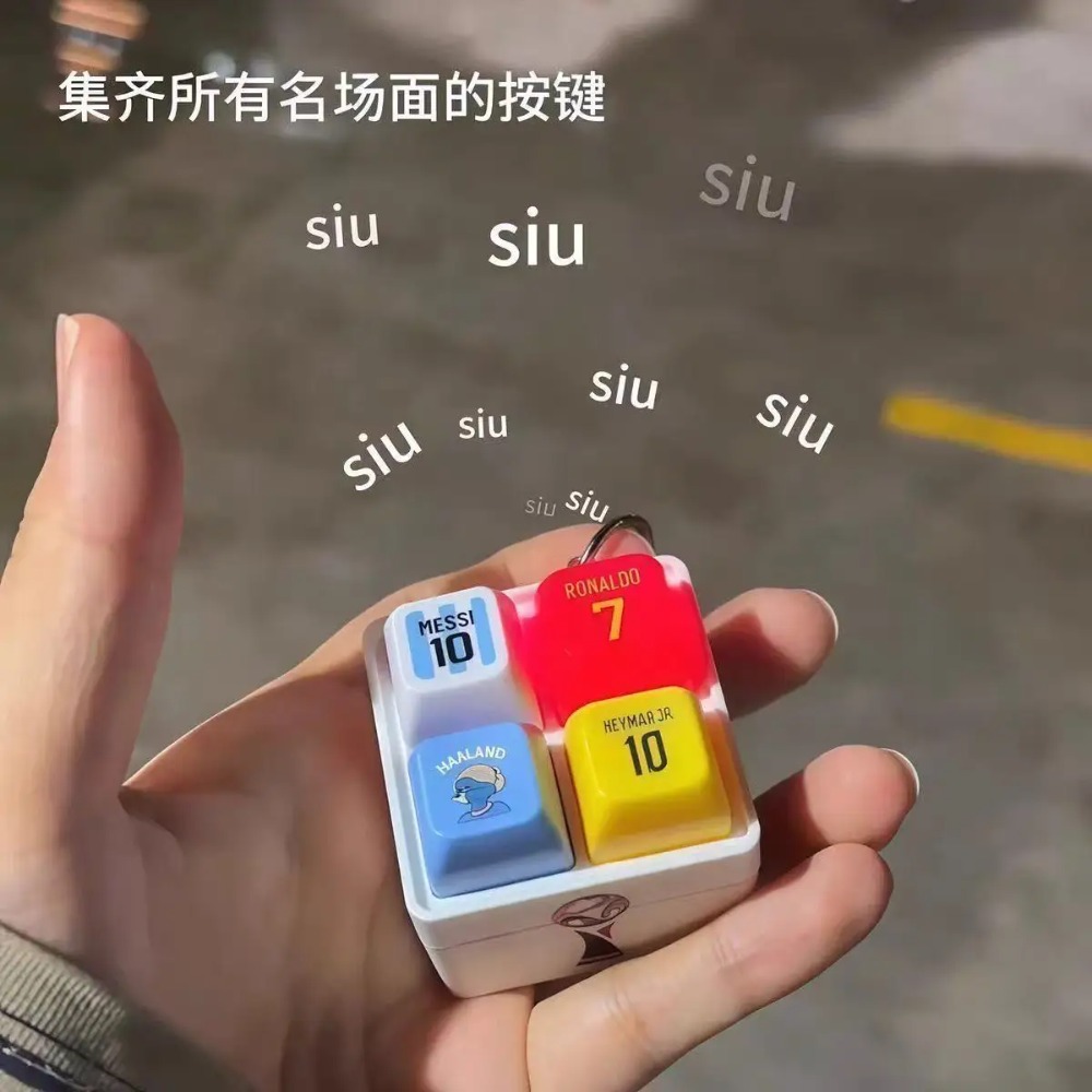 Haaland Fun Button Keychain So - đánh giá và giá Prank Toys