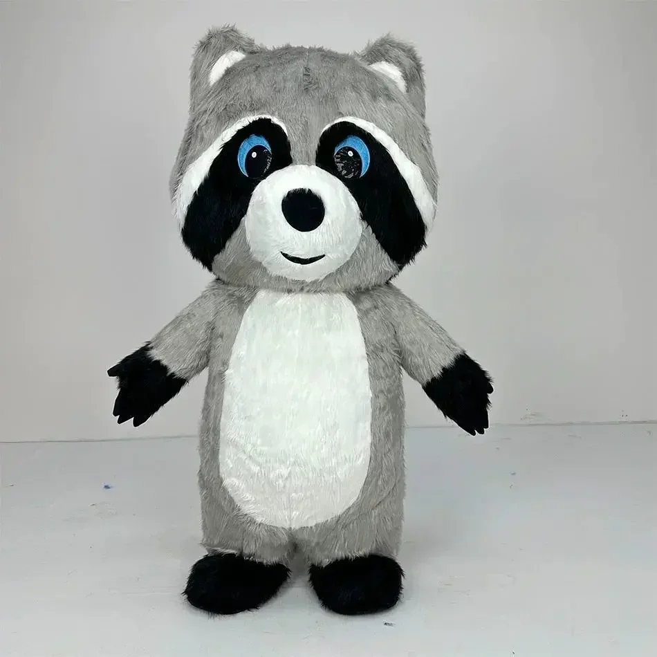 Grey Plush Inflatable Raccoon  - đánh giá và giá Costumes