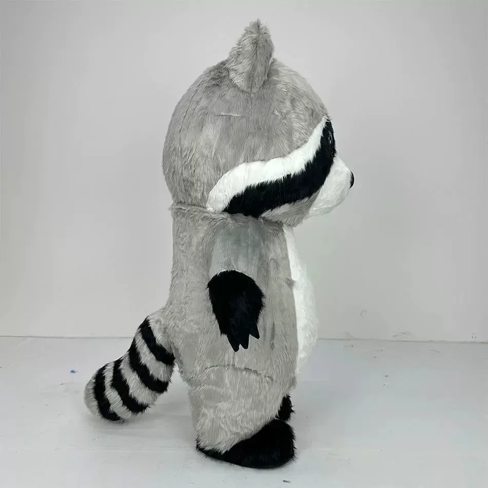 Grey Plush Inflatable Raccoon  - đánh giá và giá Costumes