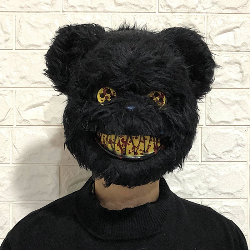 Bloody Plush Bear Mask Hallowe - đánh giá và giá Led Purge Mask Halloween