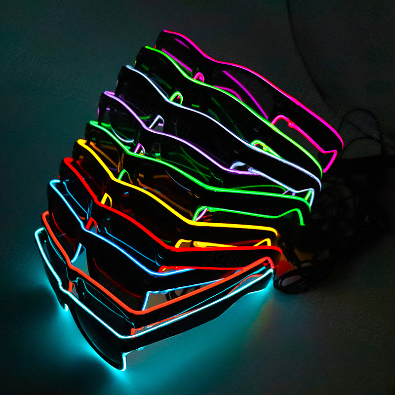 1PC Flashing EL Wire Led Glass - đánh giá và giá Glow In The Dark Party Glasses