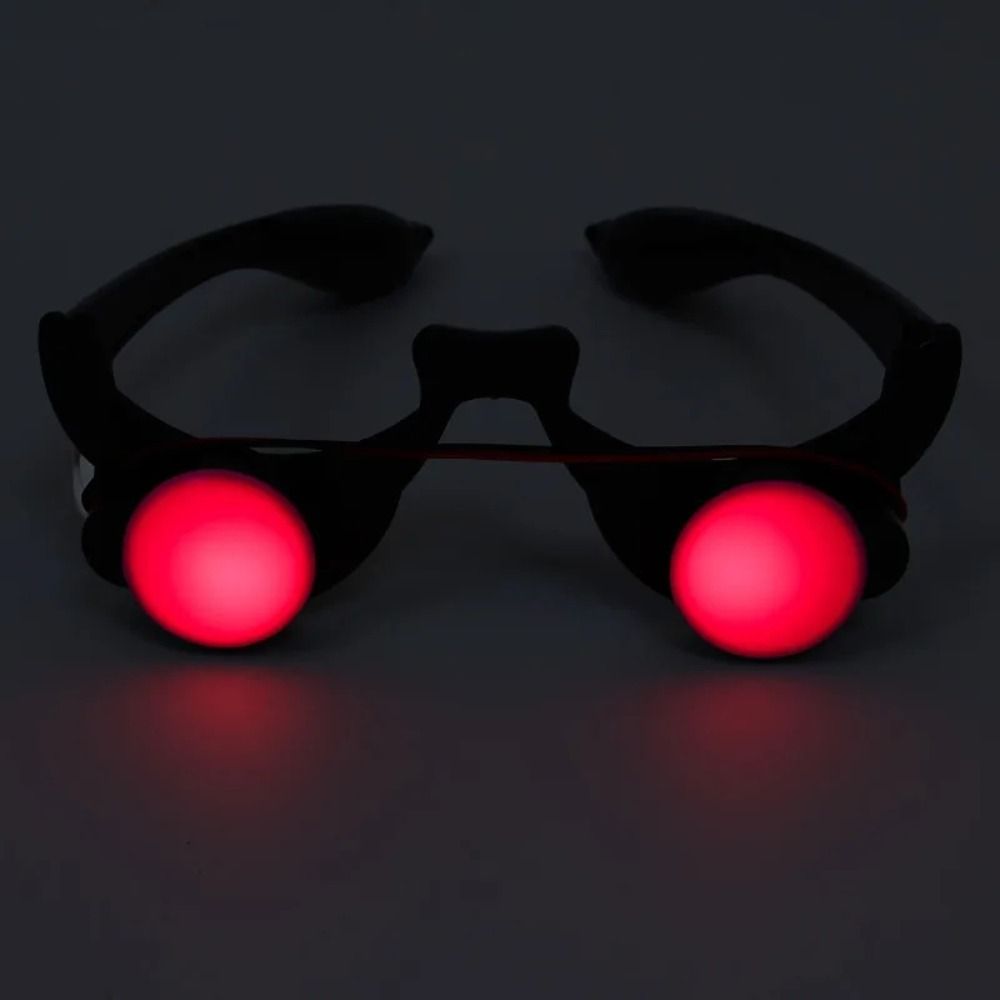 ABS LED Eyewear Red Eyes Glass - đánh giá và giá Glow In The Dark Party Glasses