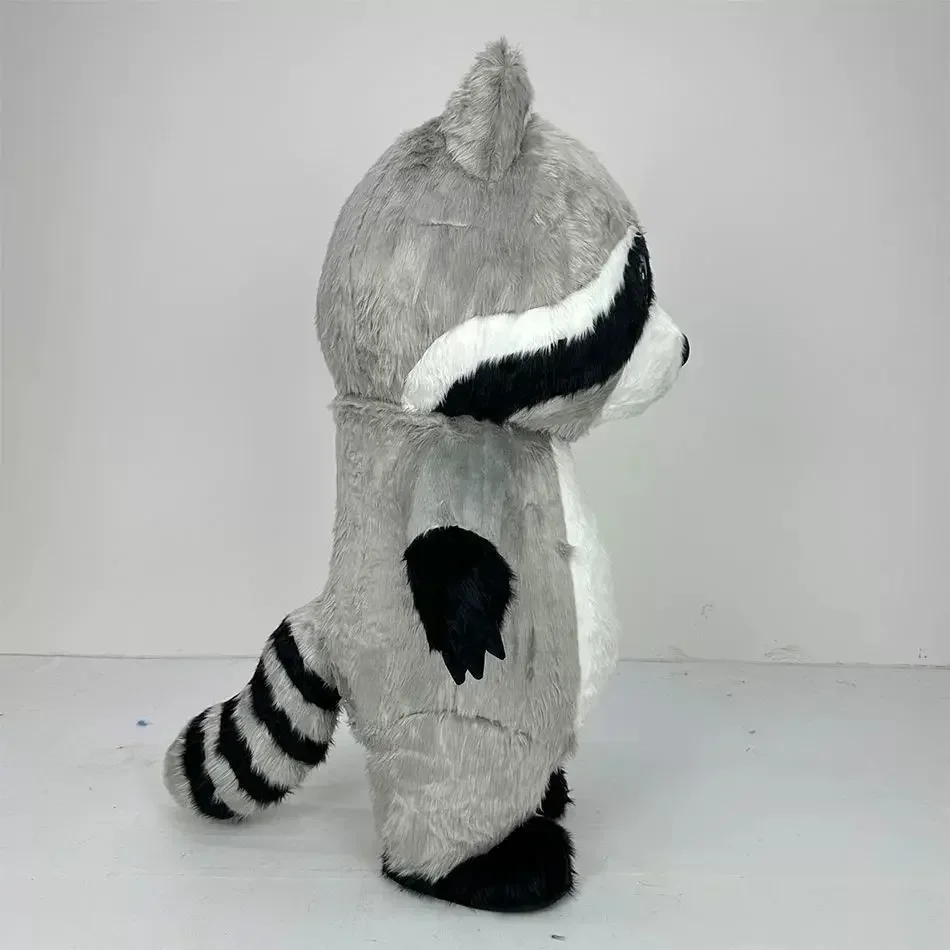 Grey Plush Inflatable Raccoon  - đánh giá và giá Costumes