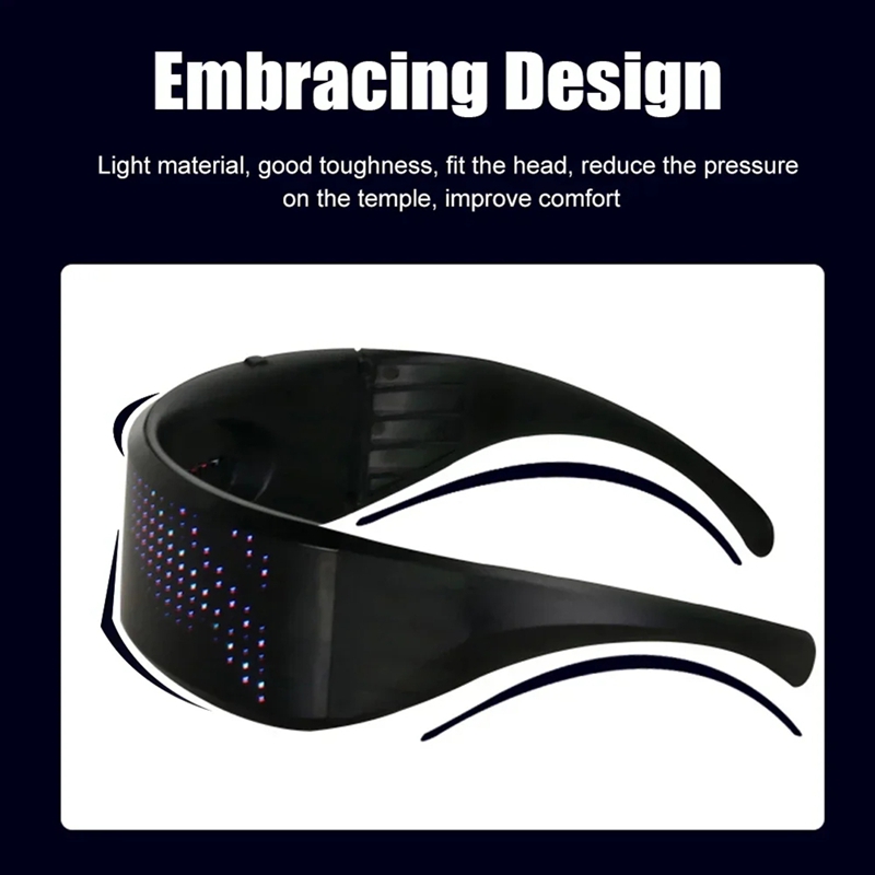 DIY Shining Electronic Futuris - đánh giá và giá Glow In The Dark Party Glasses