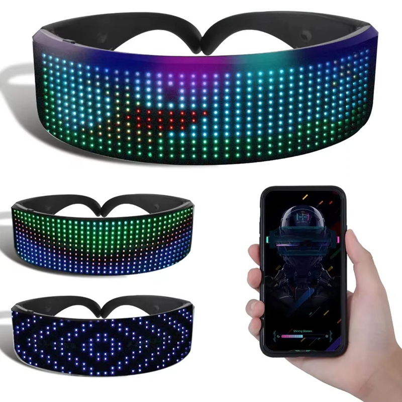 DIY Shining Electronic Futuris - đánh giá và giá Glow In The Dark Party Glasses