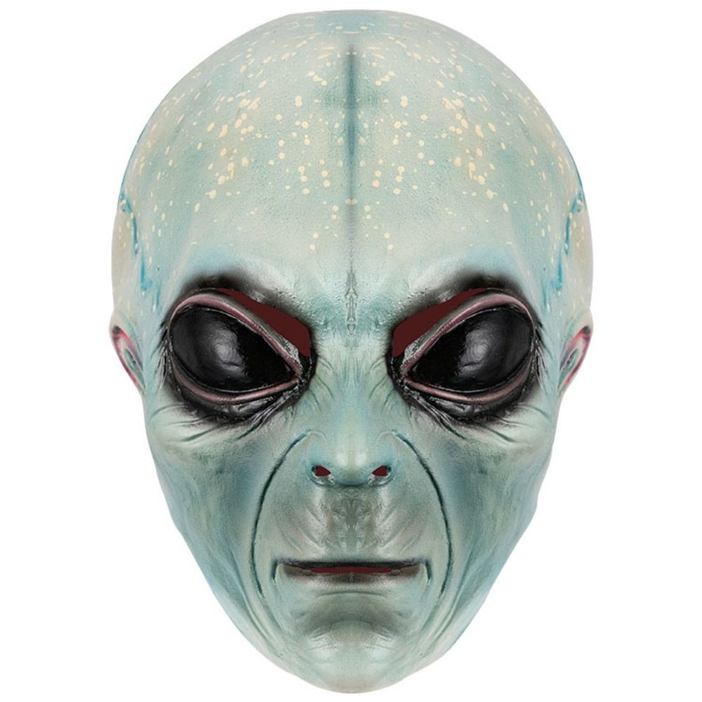 Latex Material Alien Mask Gree - đánh giá và giá Latex Alien Mask Realistic